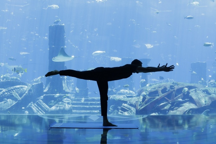 Underwater Yoga returns to Atlantis, the Palm | News
