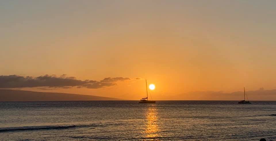 Aloha Friday Photo: Peaceful Sunset at Ka'anapali Beach