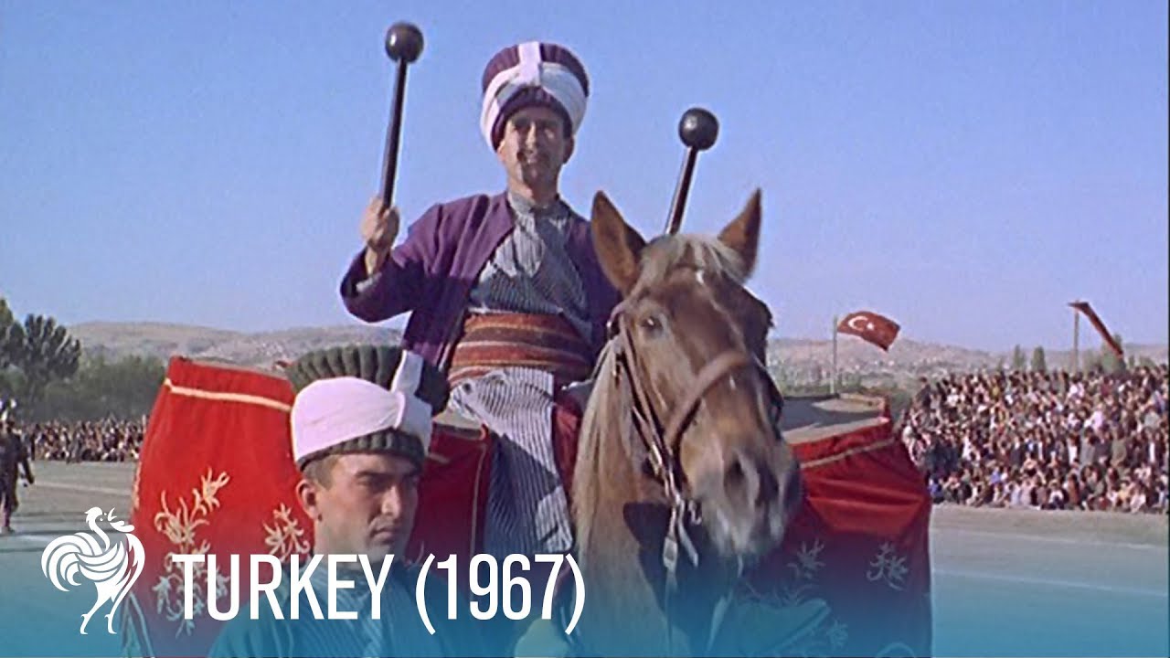 A Travel Guide to Turkey in the Sixties: From Waterfalls to Cotton Cliffs (1967) | British Pathé
