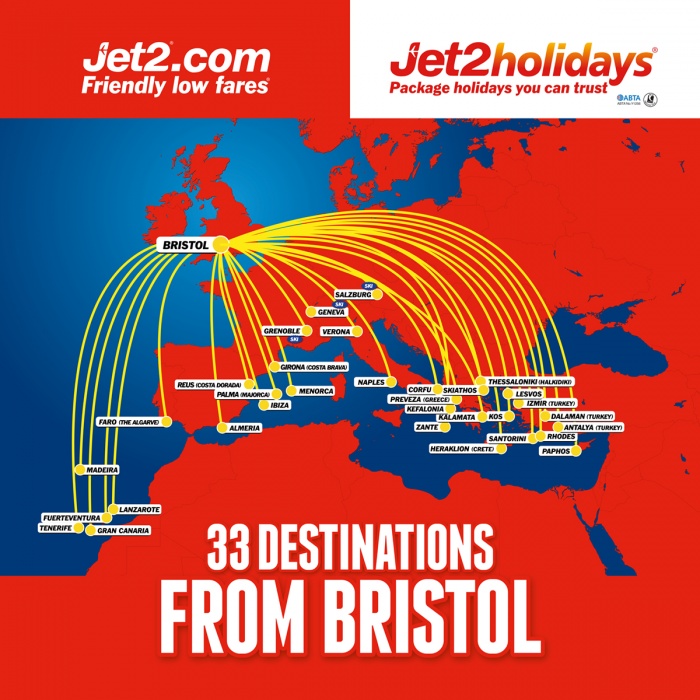 Jet2.com to launch Bristol base next spring | News