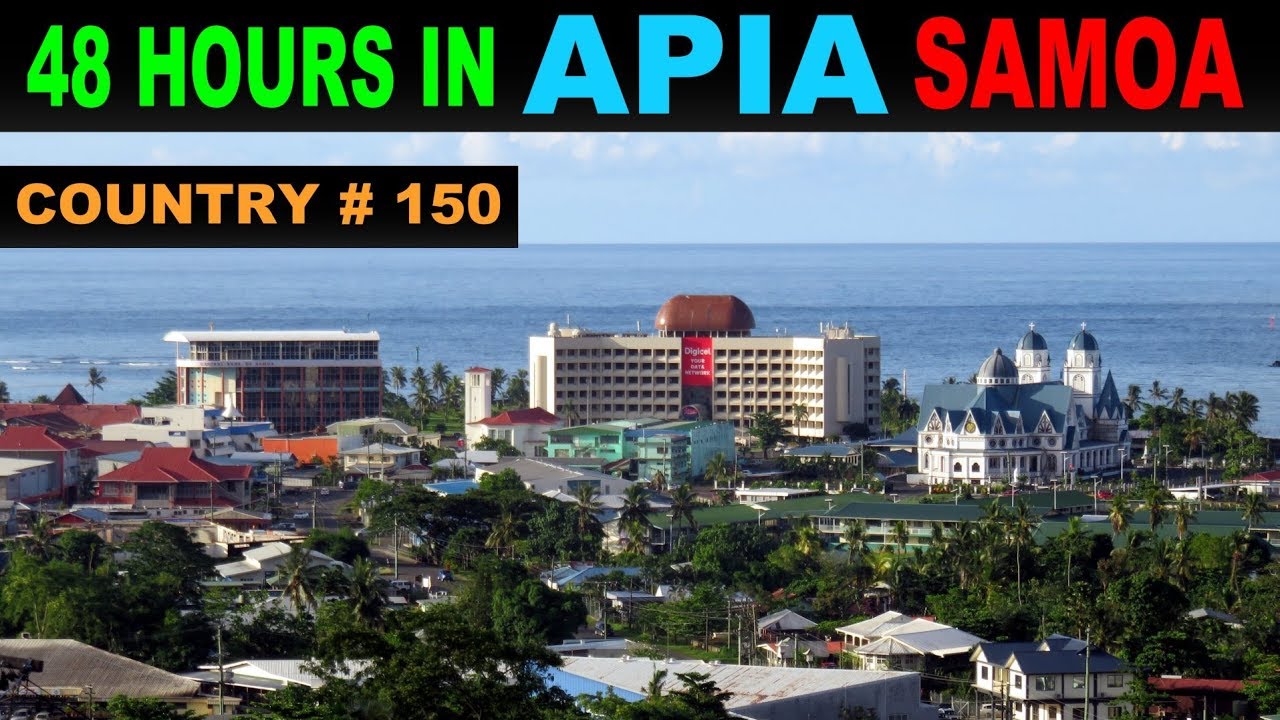 A Tourist's Guide to Apia, Samoa