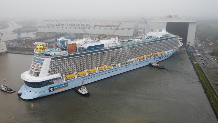 Odyssey of the Seas floats out in Germany ahead of 2021 debut | News
