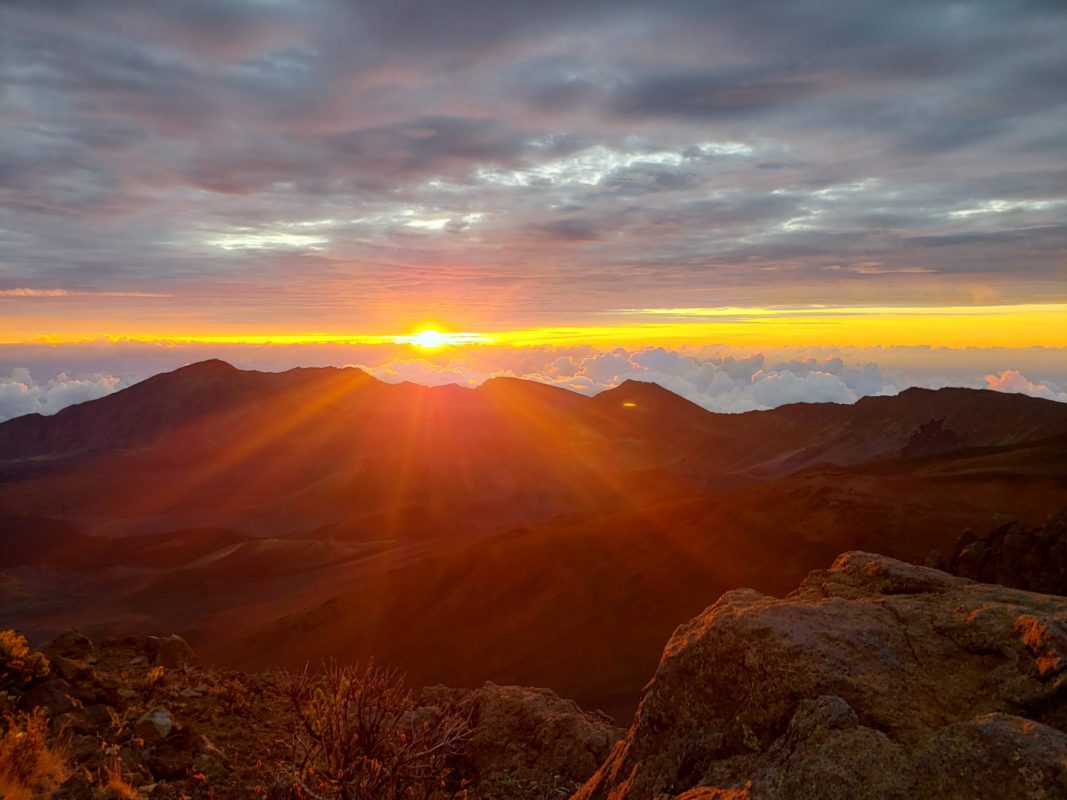 Aloha Friday Photo: Maui sunrise at Haleakala