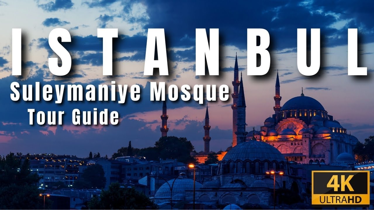 Istanbul City Walking Tour|Süleymaniye Mosque Tour Guide| 3 March 2021| 4k UHD 60fps