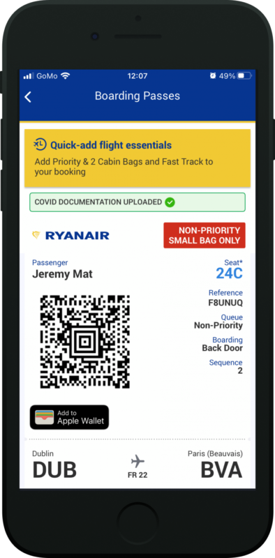 Ryanair launches Covid-19 Travel Wallet | News