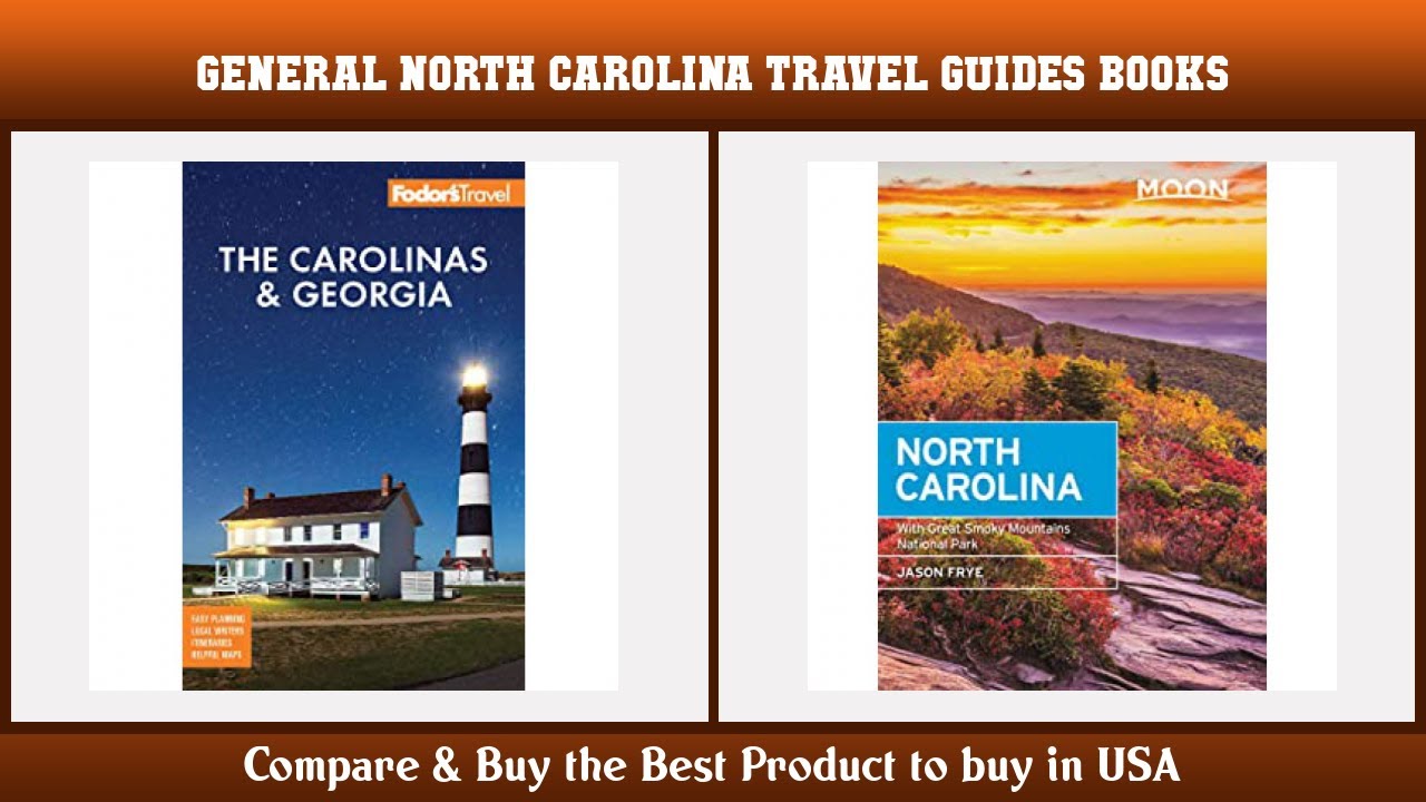 Top 10 General North Carolina Travel Guides Books to buy in USA 2021 | Price & Review