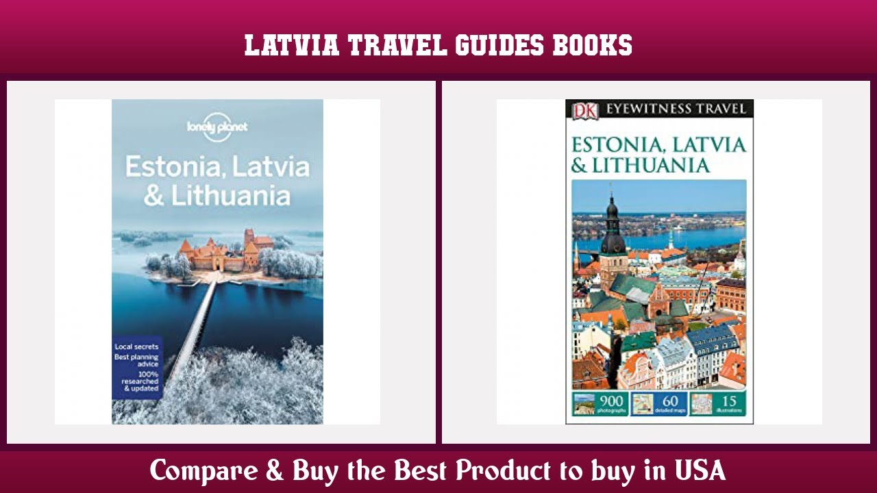 Top 10 Latvia Travel Guides Books to buy in USA 2021 | Price & Review