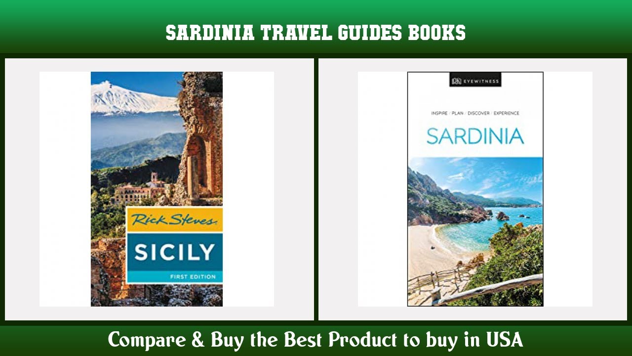 Top 10 Sardinia Travel Guides Books to buy in USA 2021 | Price & Review