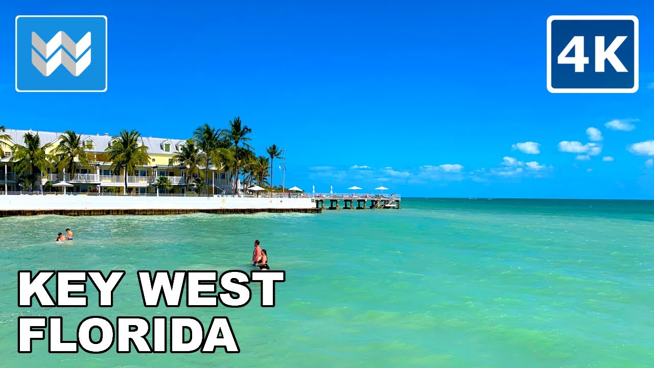 [4K] Key West, Florida 2021 - Duval Street Walking Tour & Travel Guide 🎧 Binaural Sound