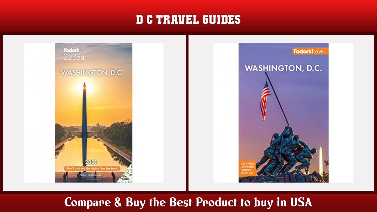 Top 10 D C Travel Guides to buy in USA 2021 | Price & Review