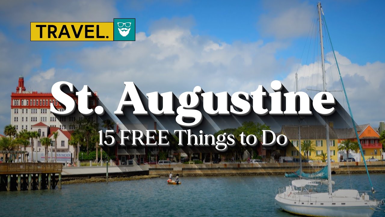 15 FREE Things to Do in St. Augustine - A Travel Guide