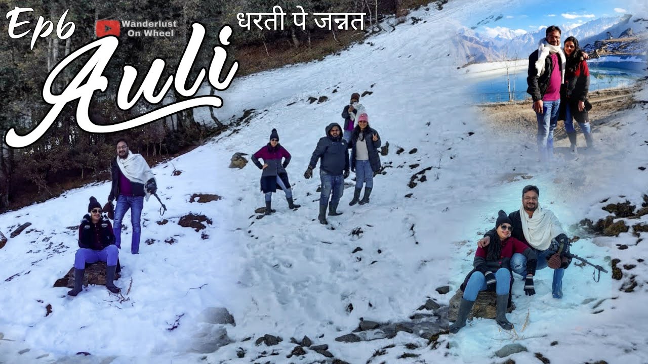 Auli Tourist Places | Auli Tour Guide | Snowfall in Auli Uttarakhand Ep 6 | औली कैसे घूमे