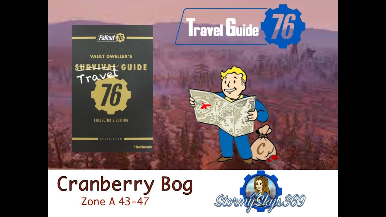 Fallout 76 Travel Guide: Cranberry Bog Zone A location 43 - 47