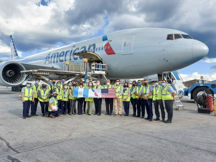 American Airlines flies Covid-19 vaccines to Guatemala | News