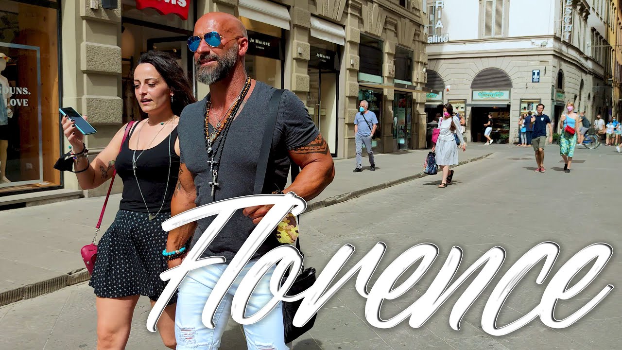 HOT Florence. Italy  - 4k Walking Tour around the City - Travel Guide. trends, moda #Italy