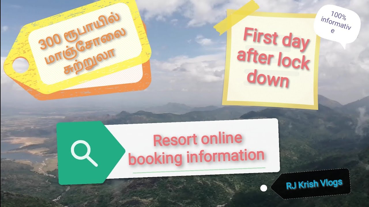Manjolai / Kuthiraivetti Travel Guide After Lock down / Manjolai stay rooms review - RJ Krish vlogs