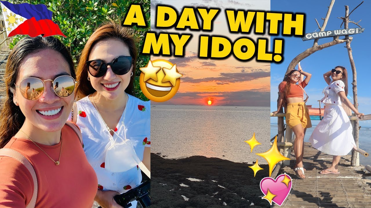 TOUR GUIDE FOR A DAY + LDR Chika with Christine Fernandez-Fabian | Best Sunset in Bantayan | Day See