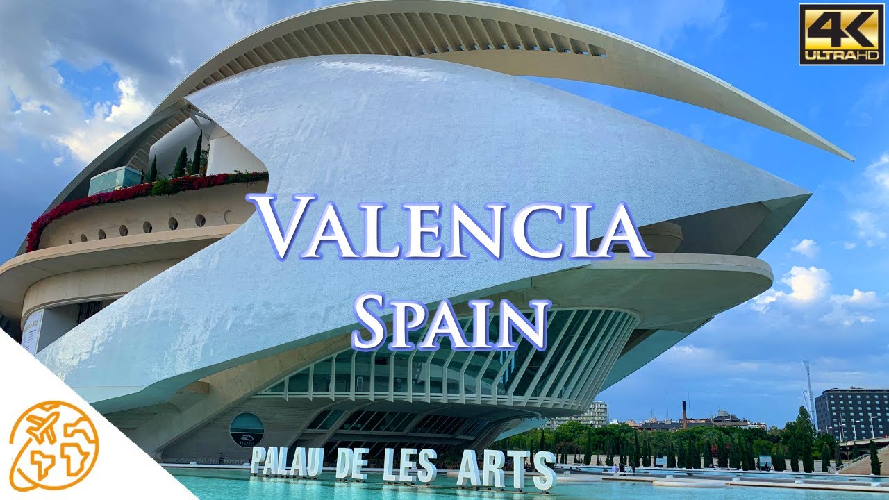 Valencia Spain 4k City Tour Drive Travel Guide
