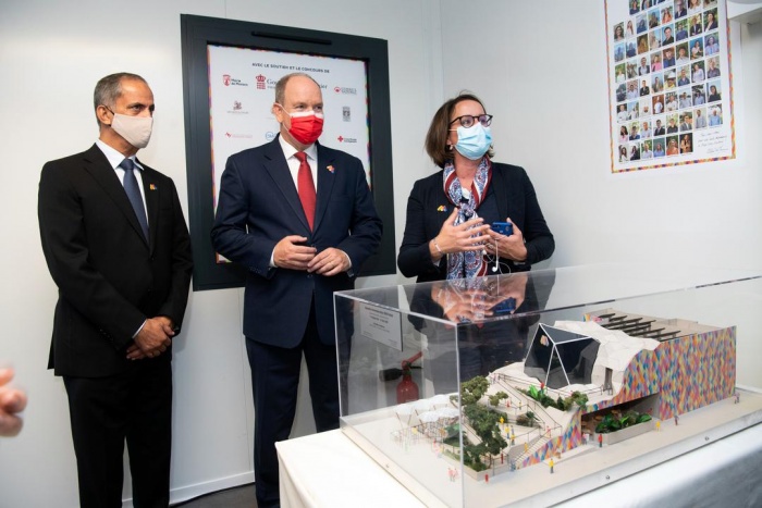 Prince Albert II of Monaco lands at Expo 2020 | News