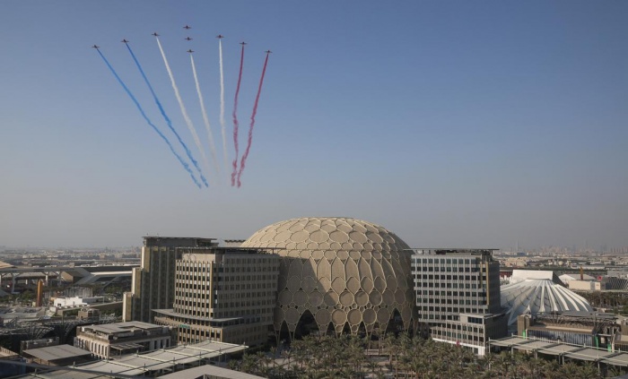 Red Arrows inspire engineers of tomorrow at Expo 2020 | News