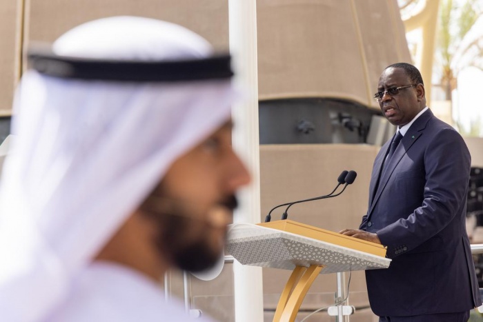 Senegal president Sall arrives at Expo 2020 Dubai | News