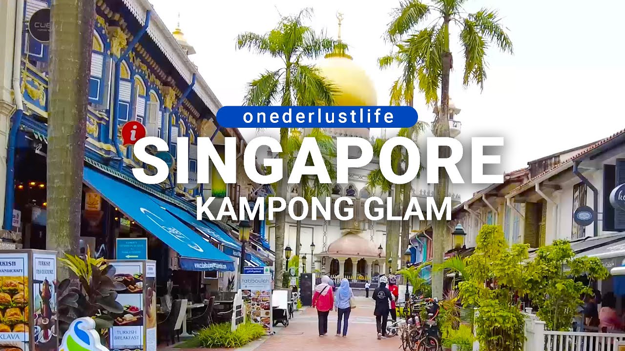 Singapore Kampong Glam Walking Tour (4K UHD) - Travel Guide Video