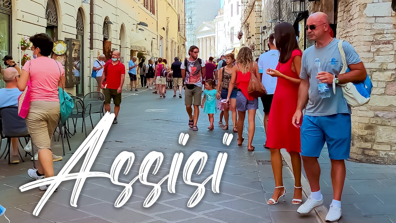 AWESOME ASSISI. Italy - 4k Walking Tour around the City - Travel Guide. trends, moda #Italy