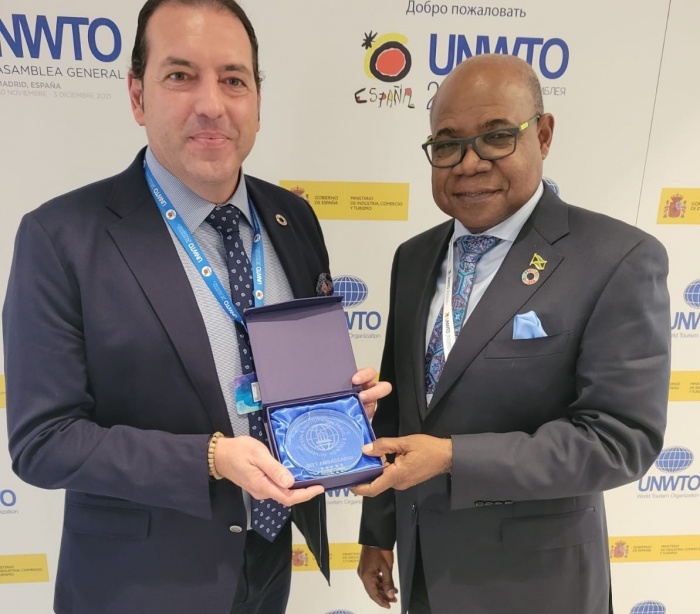 Bartlett appointed GITT ambassador during UNWTO general assembly
