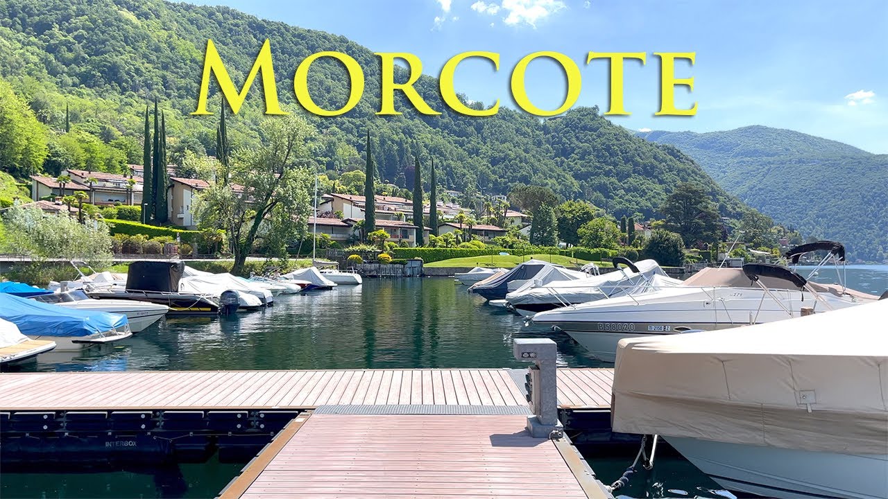 Morcote, Switzerland 4K - Vacation Travel Guide - The Swiss Paradise of Rich People - Walking Tour