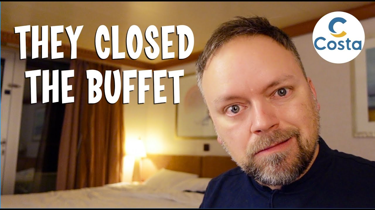 No Buffet for Dinner? EXTENDED Cocktail Cam from Day 2 on the Costa Luminosa Cruise Ship