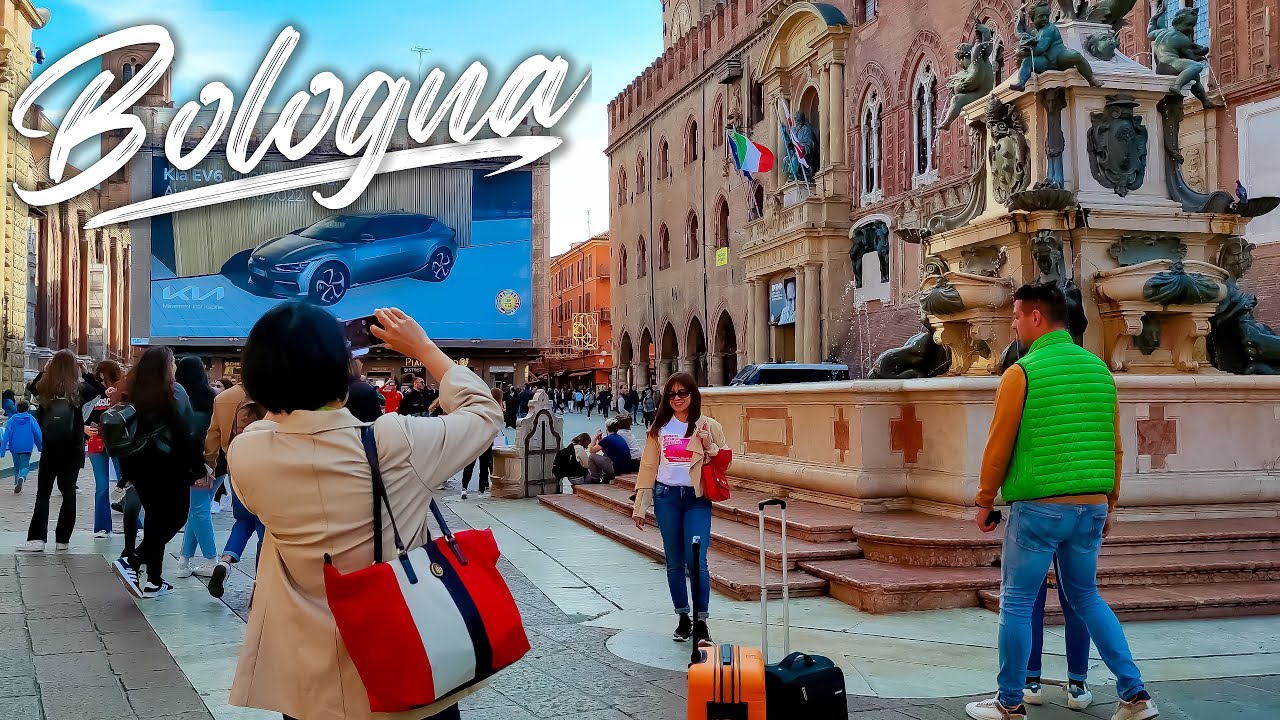 SPRING BOLOGNA. Italy - 4k Walking Tour around the City - Travel Guide. trends, moda #Italy