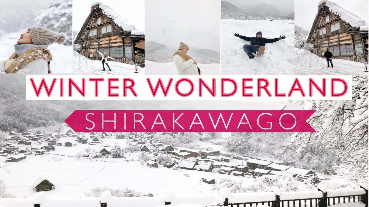 BEST WINTER TRAVEL GUIDE TO SHIRAKAWAGO | DIY + TIPS | Fam Vill Vlogs