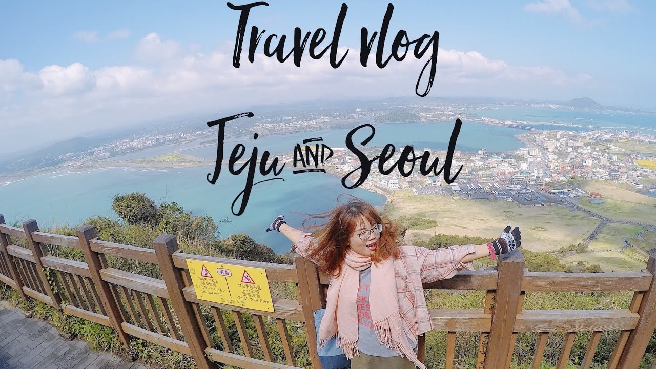 KOREA TRAVEL VLOG - MY TRAVEL GUIDE TO JEJU & SEOUL - SPRING TIME APRIL 2017