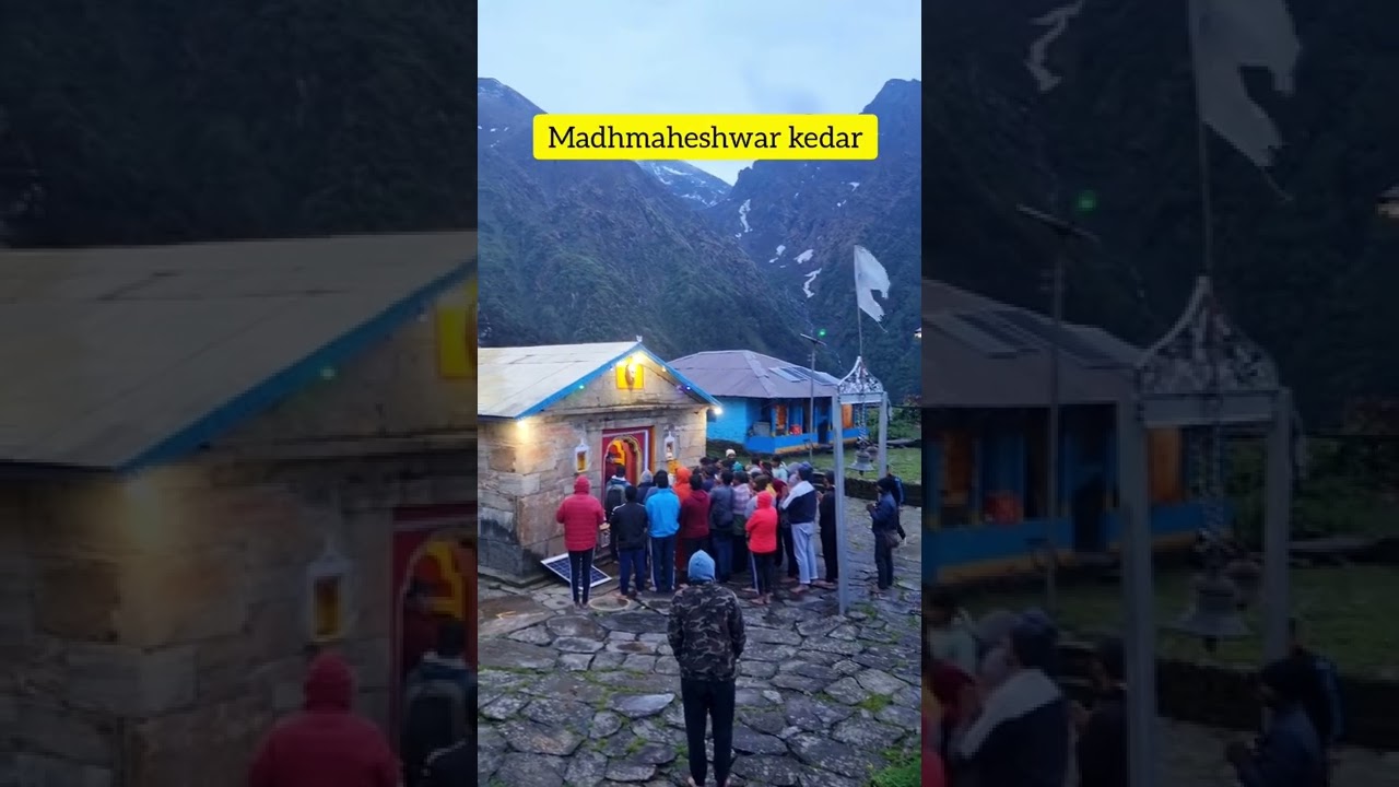 Madhmaheshwar Kedar Travel Video I Panch kedar Travel Guide I Desi Wanderer I #shorts