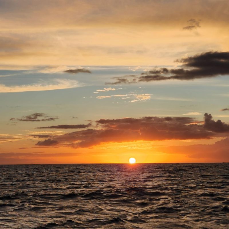 Aloha Friday Photo: Sunset from a cruise of the Napali Coast