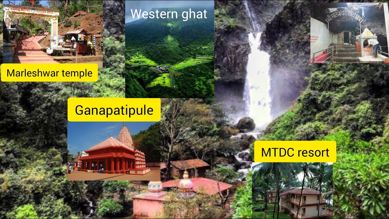 Travel guide to Marleshwar and Ganapatipule  ! Ratnagiri  ! sahyadrihIlls konkan trip ! western ghat
