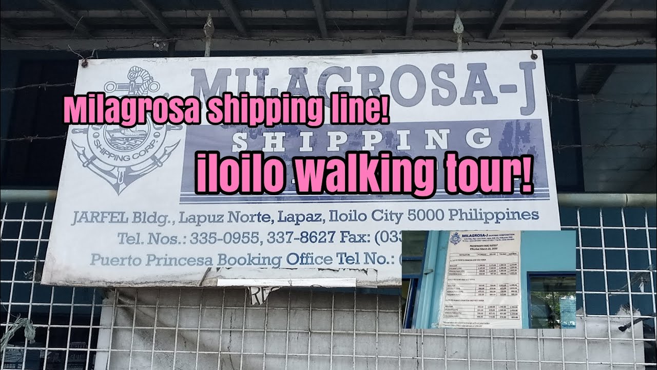 WALKING TOUR IN MILAGROSS SHIPPING LINE! (TRAVEL GUIDE) (ILOILO)