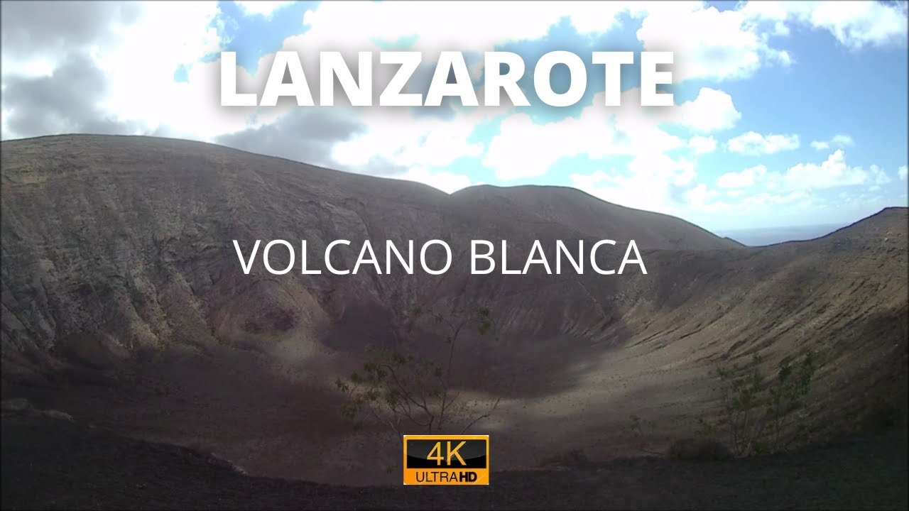 Le splendide volcan Blanca randonnée à Lanzarote iles Canaries Espagne travel guide voyage