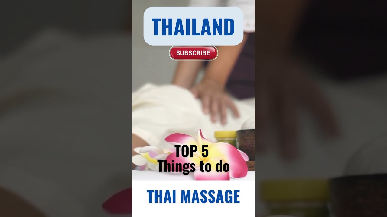 TOP 15 - Travel Guide to THAILAND Serie - TOP 5 things to do - #shorts