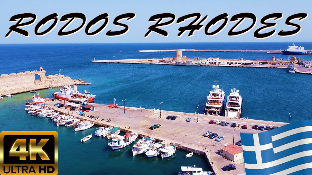 RHODES GREECE 2020 [TRAVEL GUIDE TO RODOS OLD TOWN AND PORT]