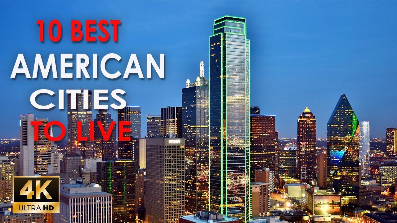 TOP-10 BEST AMERICAN CITIES TO LIVE-HD | TRAVEL GUIDE