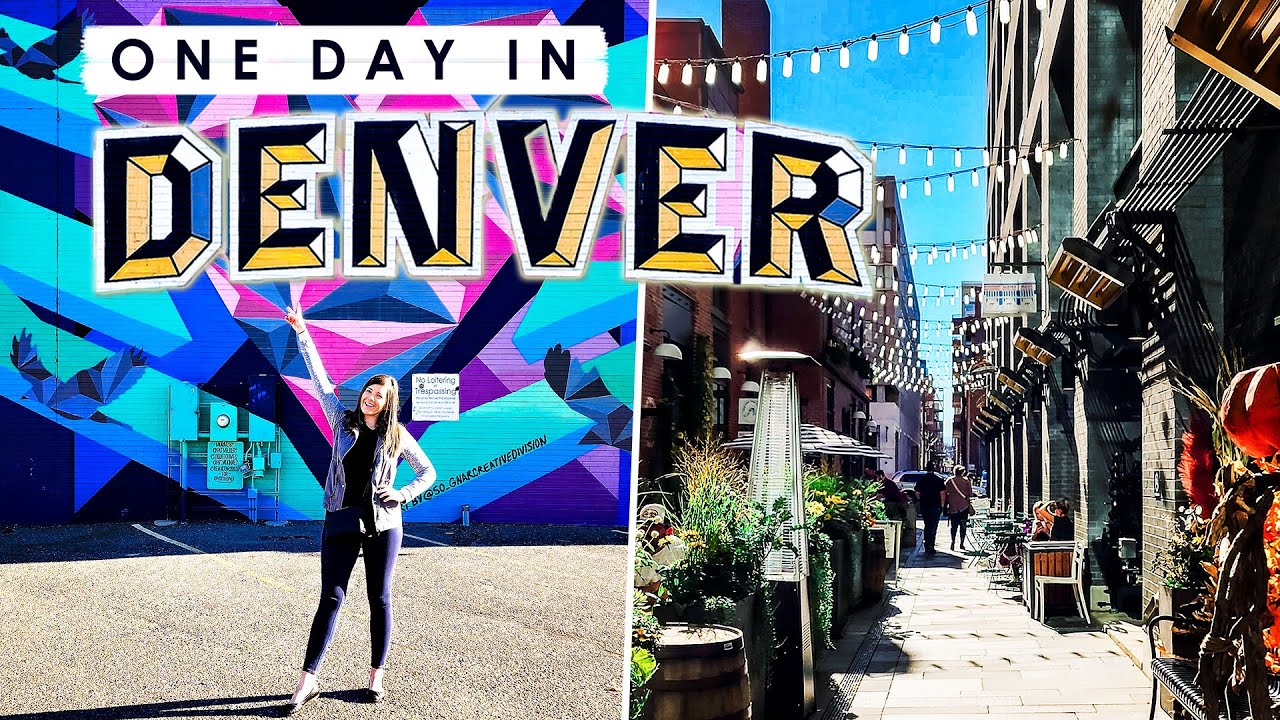 DENVER, Colorado ONE DAY Travel Guide | BEST Things to Do, Eat & See