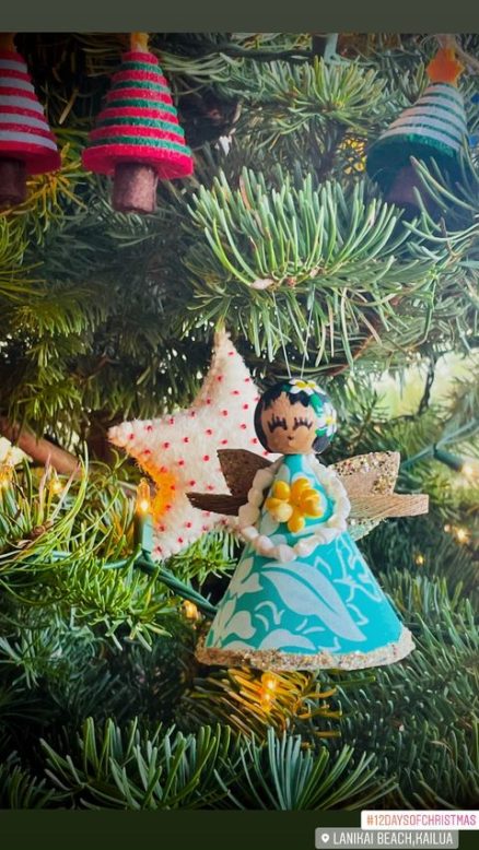 Aloha Friday Photo: Hawaiian Christmas Angel Ornament