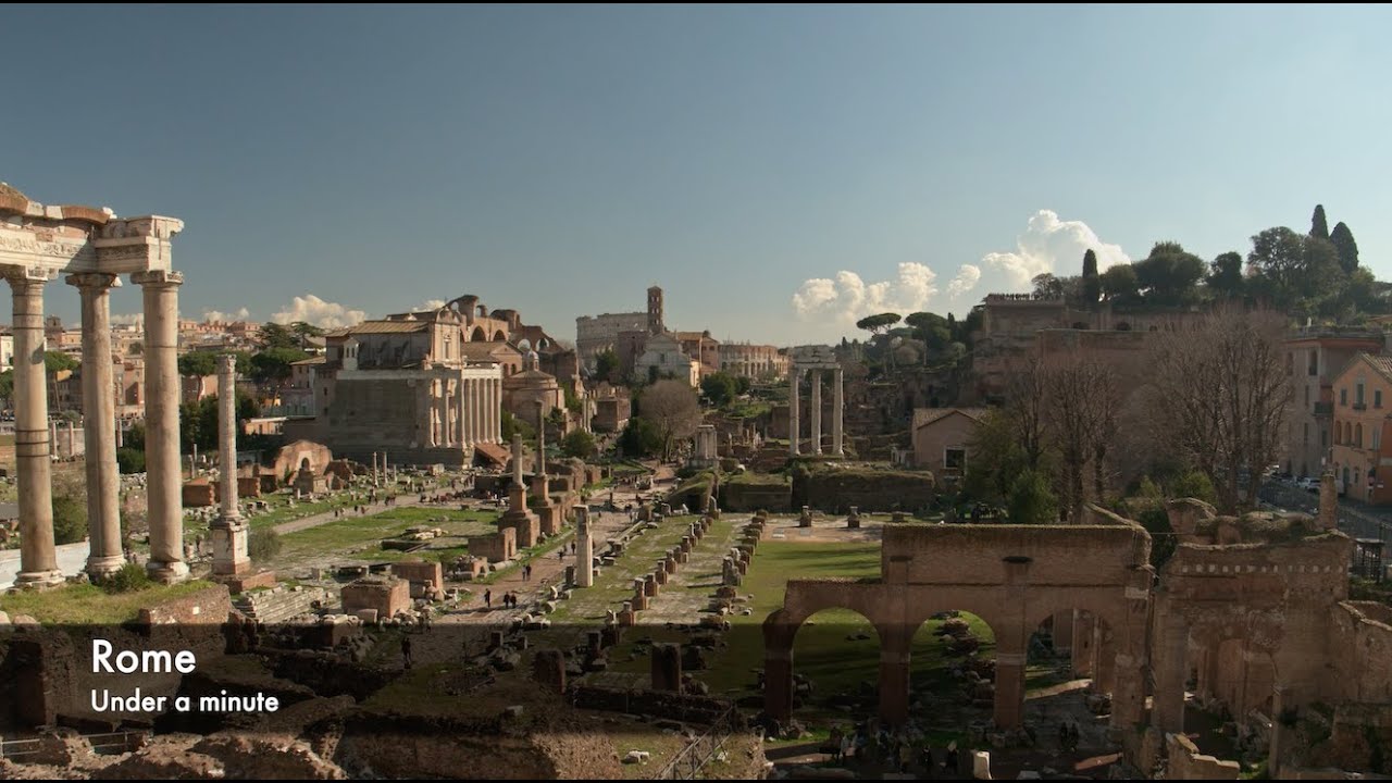 Rome in under a minute. A quick bit size Travel Guide to the sights of Rome.