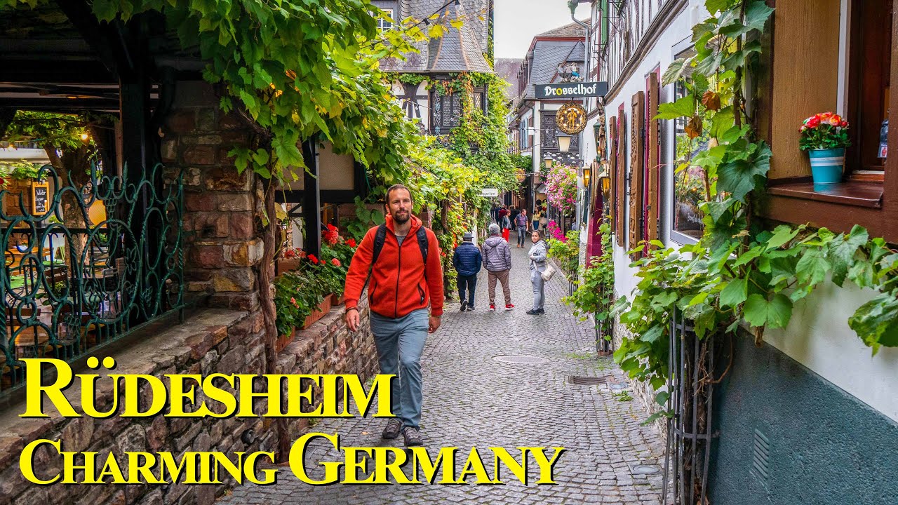 RÜDESHEIM Germany and Castles Middle Rhine Valley [Travel Guide]