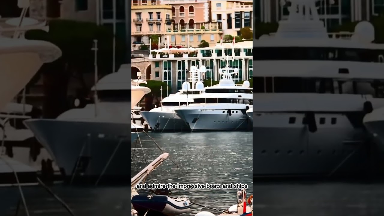 " Glamour and Luxury of Monaco: A Travel Guide to the Playground of the Rich and Famous"  #shorts