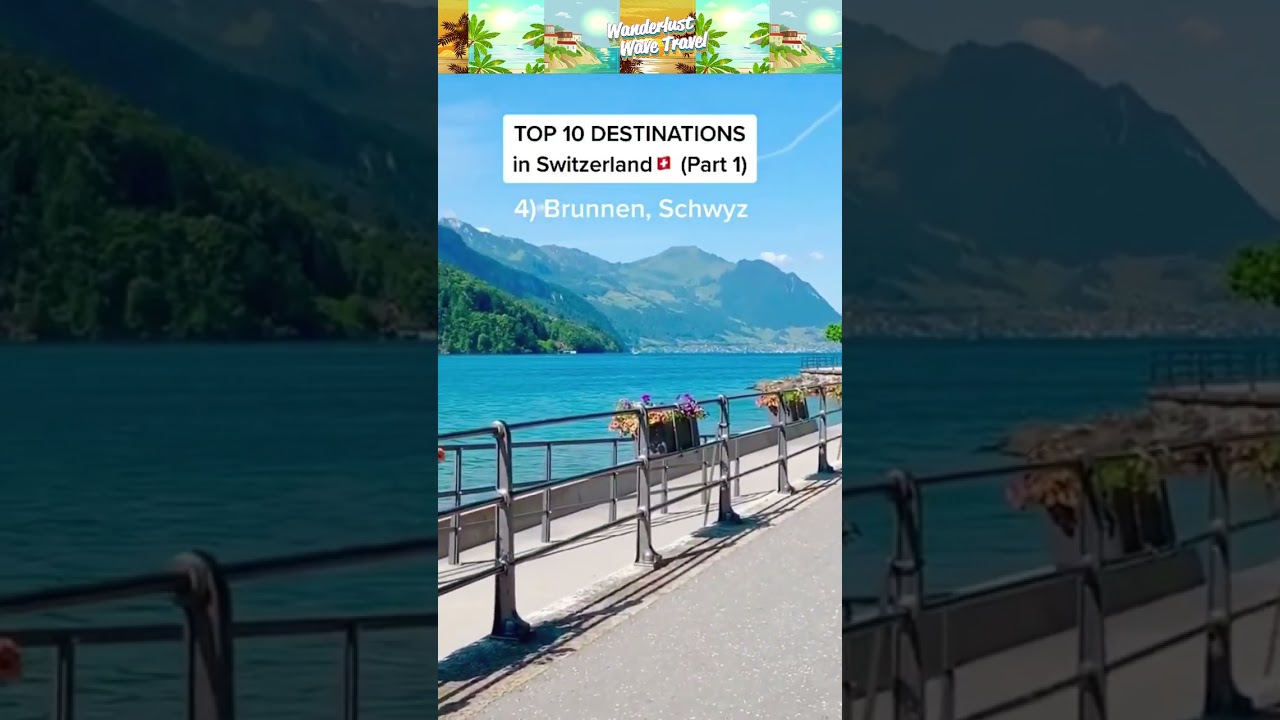 10 Must-Do Activities in Switzerland: Your Ultimate Travel Guide! #shorts
