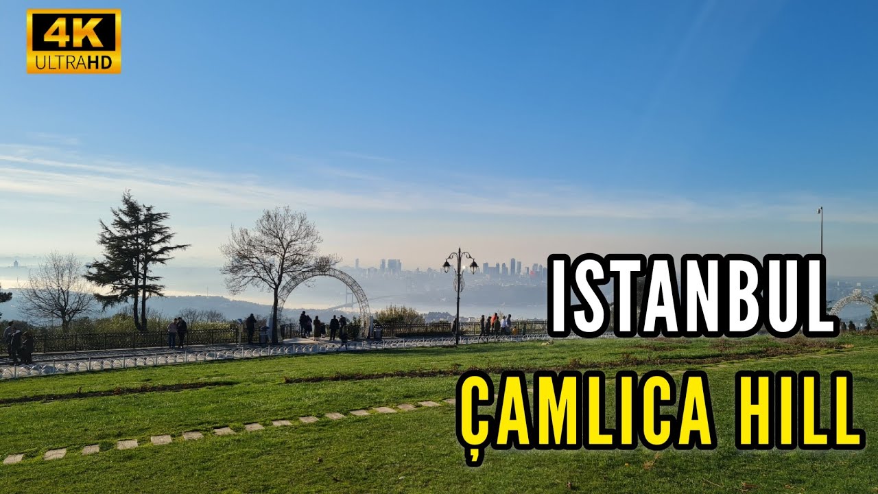 ÇAMLICA HILL TOUR 4K | Walking in Istanbul | Turkey travel guide 2023 ⁴ᴷ⁶⁰ 🇹🇷