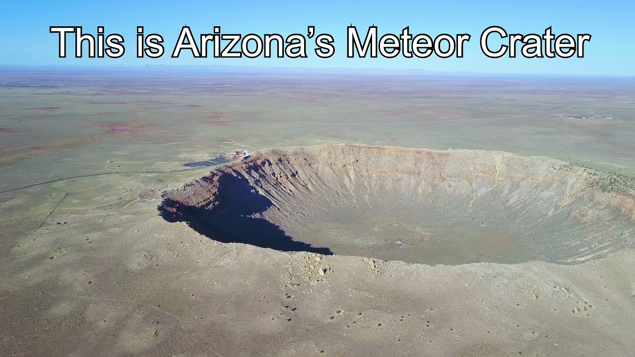 This is Arizona’s Meteor Crater Landmark - A Travel Guide Video