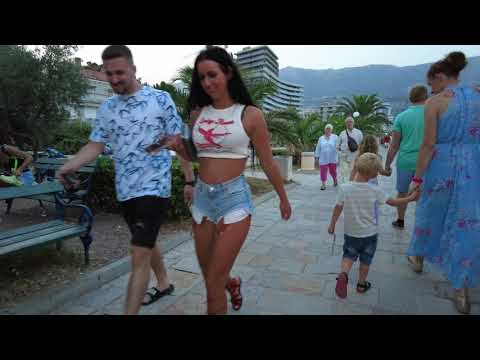 🌞Budva, Marina, Montenegro, 🌡T+33C°,  July - Walking Tour - Travel Guide  #43/4